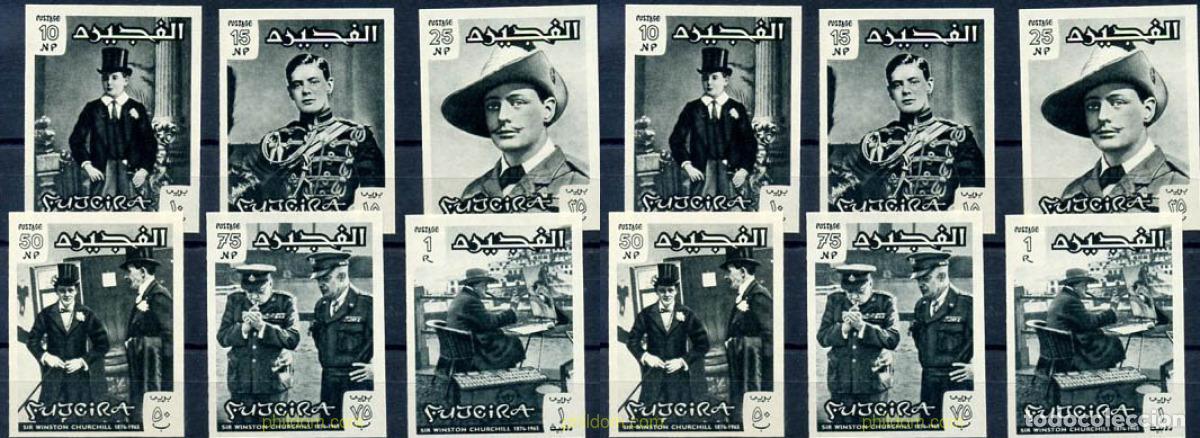 Sellos: 18224 MNH FUJEIRA 1966 WISTON CHURCHILL