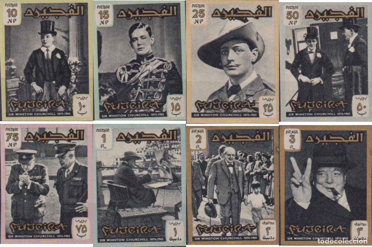 Sellos: 614952 MNH FUJEIRA 1966 WISTON CHURCHILL