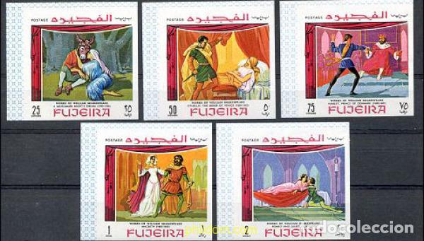 Sellos: 223825 MNH FUJEIRA 1969 LITERATURA