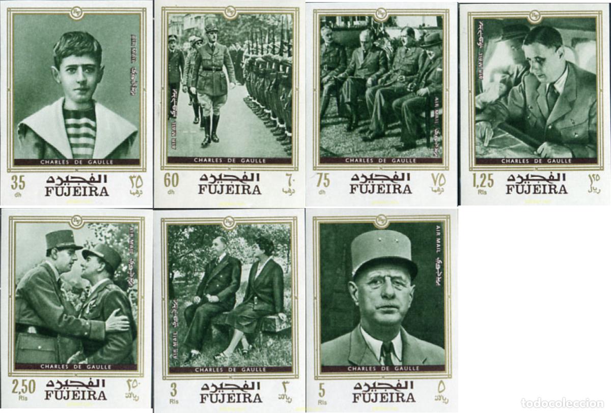 Sellos: 18266 MNH FUJEIRA 1970 CHARLES DE GAULLE