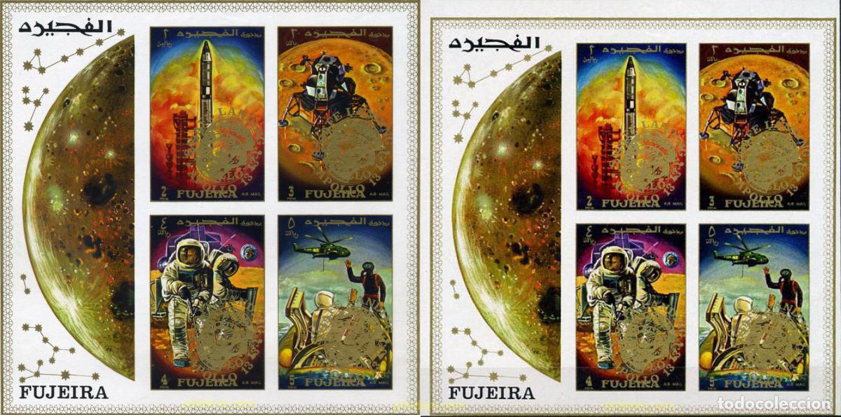 Sellos: 214460 MNH FUJEIRA 1970 APOLLO 13
