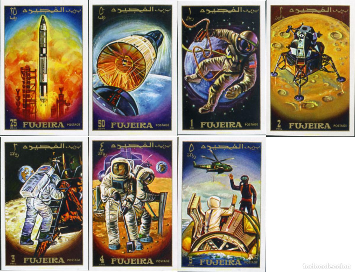 Sellos: 18271 MNH FUJEIRA 1970 APOLLO XII