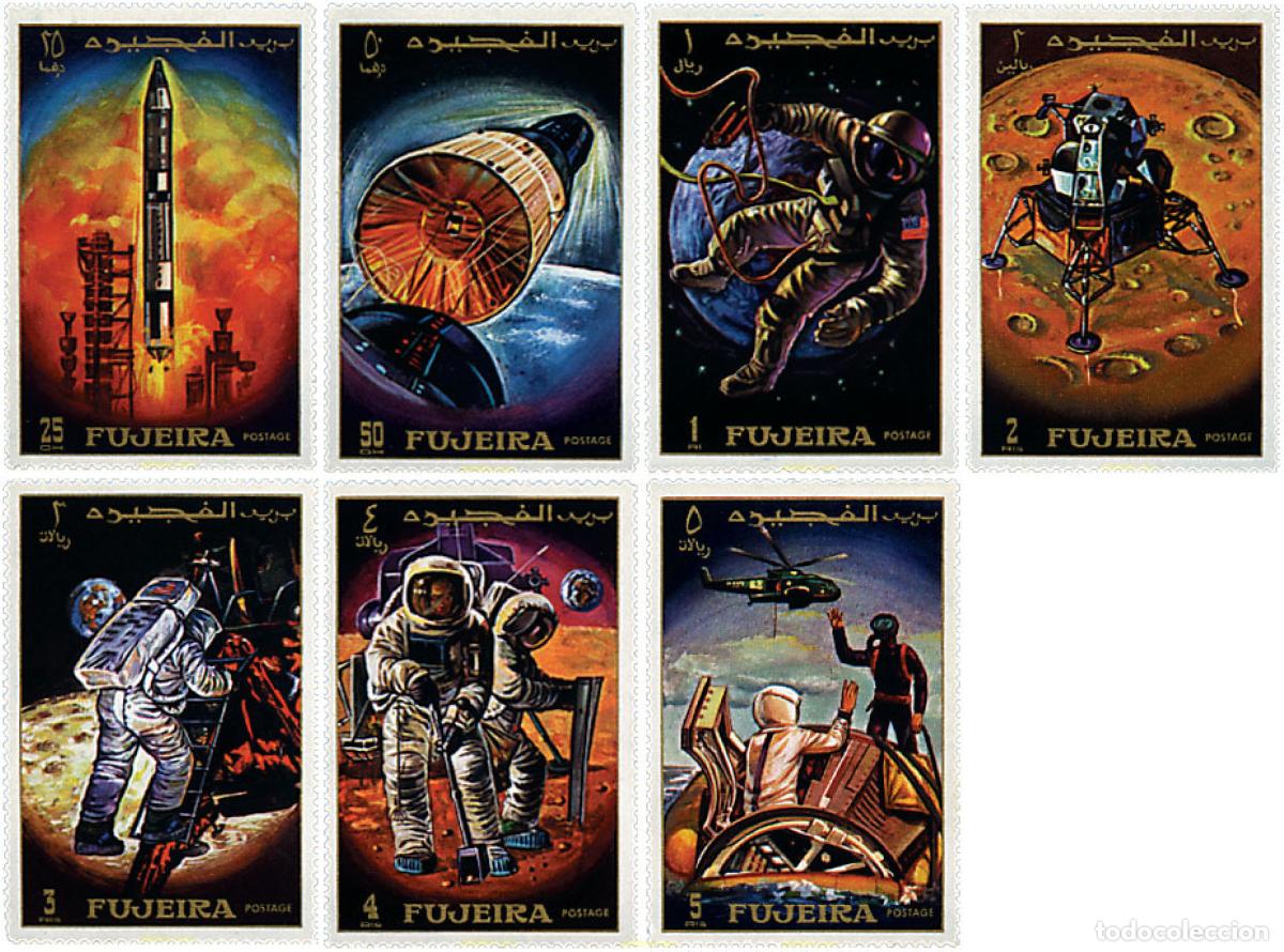 Sellos: 65467 MNH FUJEIRA 1970 APOLLO XII