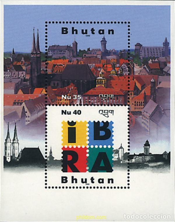 Sellos: 81761 MNH BHUTAN 1999 IBRA 99. EXPOSICION FILATELICA INTERNACIONAL