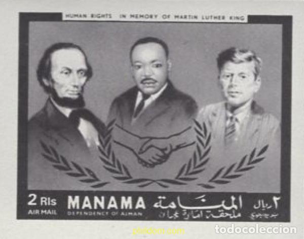 Sellos: 621200 MNH MANAMA 1968 DERECHOS HUMANOS