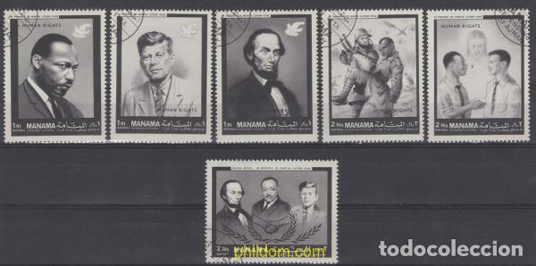 Sellos: 659768 USED MANAMA 1968 DERECHOS HUMANOS
