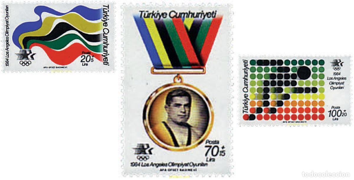 Sellos: 26518 MNH TURQUIA 1984 23 JUEGOS OLIMPICOS VERANO LOS ANGELES 1984