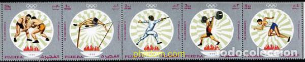 Sellos: 137857 MNH FUJEIRA 1971 20 JUEGOS OLIMPICOS VERANO MUNICH 1972