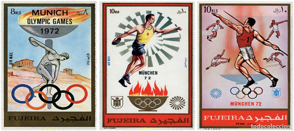 Sellos: 68428 MNH FUJEIRA 1972 20 JUEGOS OLIMPICOS VERANO MUNICH 1972
