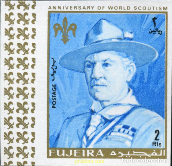 Sellos: 214479 MNH FUJEIRA 1970 CENTENARIO DEL ESCULTISMO