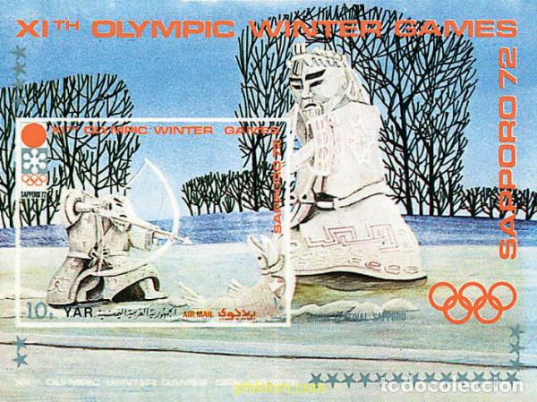 Sellos: 72331 MNH YEMEN. Rep&uacute;blica &aacute;rabe 1971 11 JUEGOS OLIMPICOS DE INVIERNO SAPPORO 1972