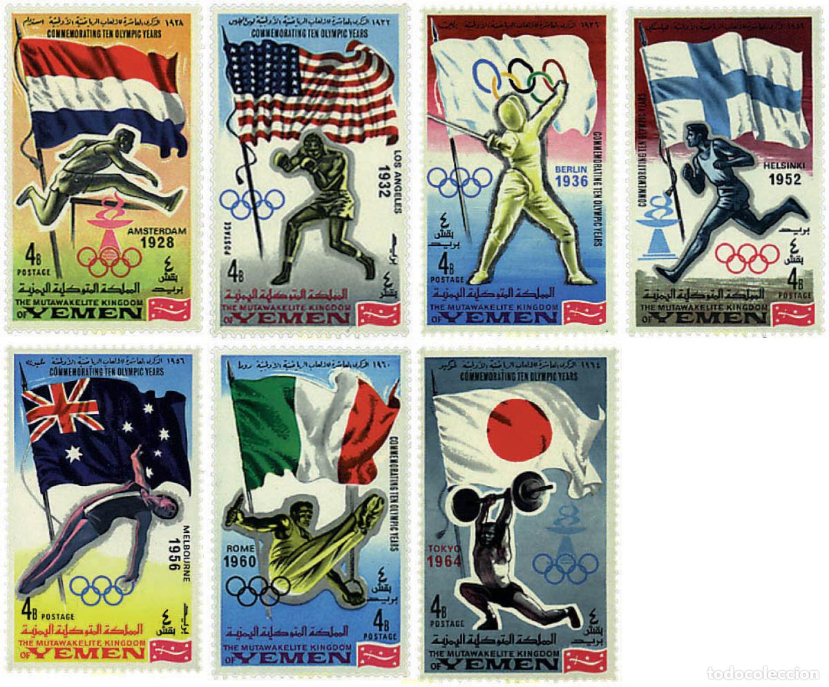 Sellos: 688738 MNH YEMEN. Reino 1968 19 JUEGOS OLIMPICOS VERANO MEXICO 1968
