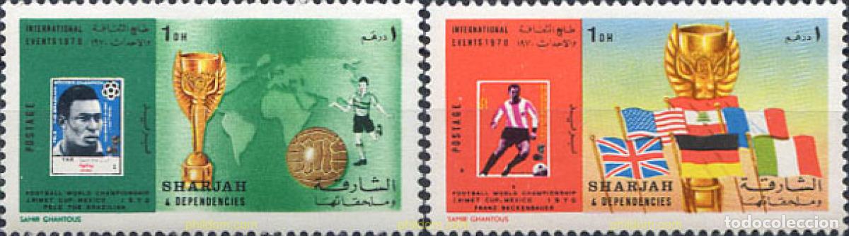 Sellos: 618936 MNH SHARJAH 1970 ACONTECIMIENTOS DE 1970