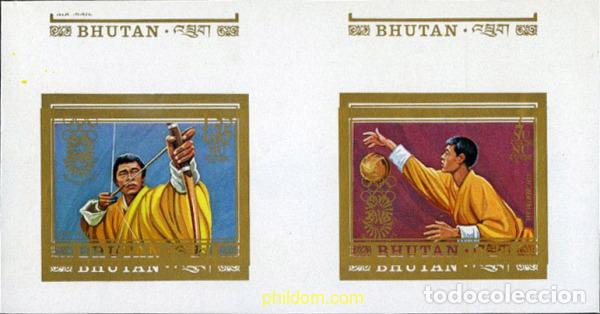 Selos: 202121 MNH BHUTAN 1972 20 JUEGOS OLIMPICOS VERANO MUNICH 1972