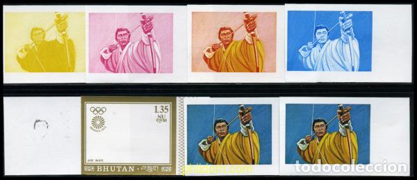 Sellos: 204086 MNH BHUTAN 1972 20 JUEGOS OLIMPICOS VERANO MUNICH 1972