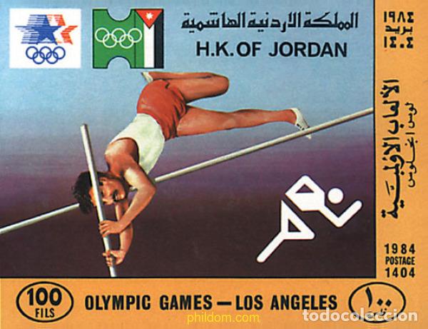 Sellos: 42517 MNH JORDANIA 1984 23 JUEGOS OLIMPICOS VERANO LOS ANGELES 1984