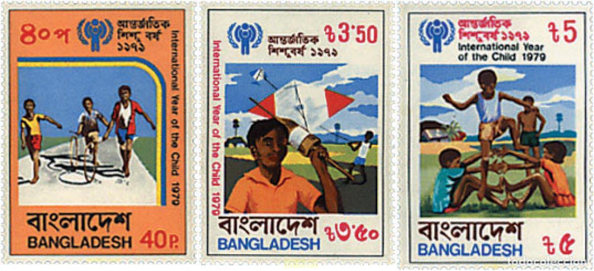 Sellos: 27186 MNH BANGLADESH 1979 A&Ntilde;O INTERNACIONAL DEL NI&Ntilde;O