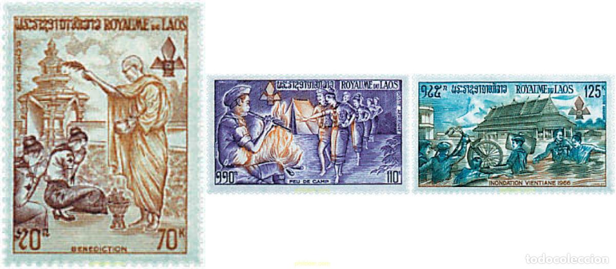 Sellos: 38607 MNH LAOS 1973 ESCULTISMO EN LAOS