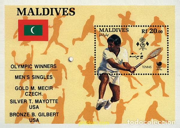 Sellos: 48050 MNH MALDIVAS 1989 24 JUEGOS OLIMPICOS VERANO SEUL 1988