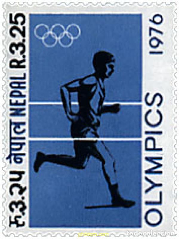 Sellos: 27372 MNH NEPAL 1976 21 JUEGOS OLIMPICOS VERANO MONTREAL 1976
