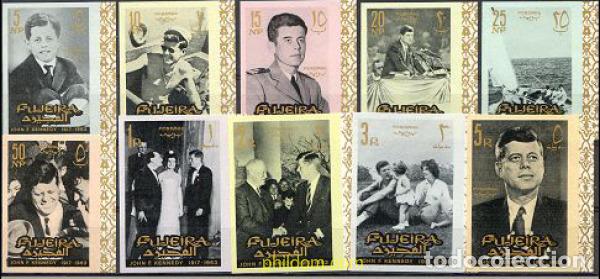 Sellos: 223817 MNH FUJEIRA 1965 JOHN FITZERALD KENNEDY