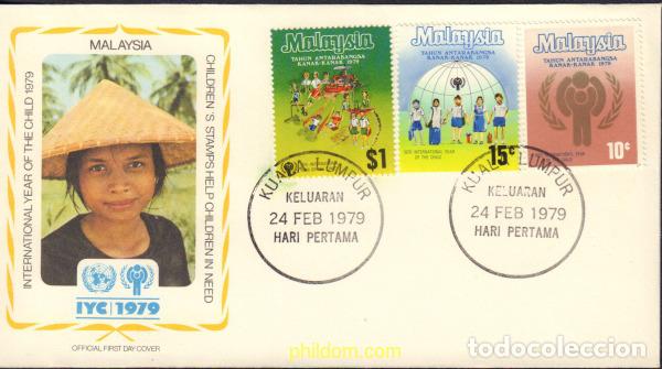 Sellos: 383733 MNH MALASIA 1979 A&Ntilde;O INTERNACIONAL DEL NI&Ntilde;O