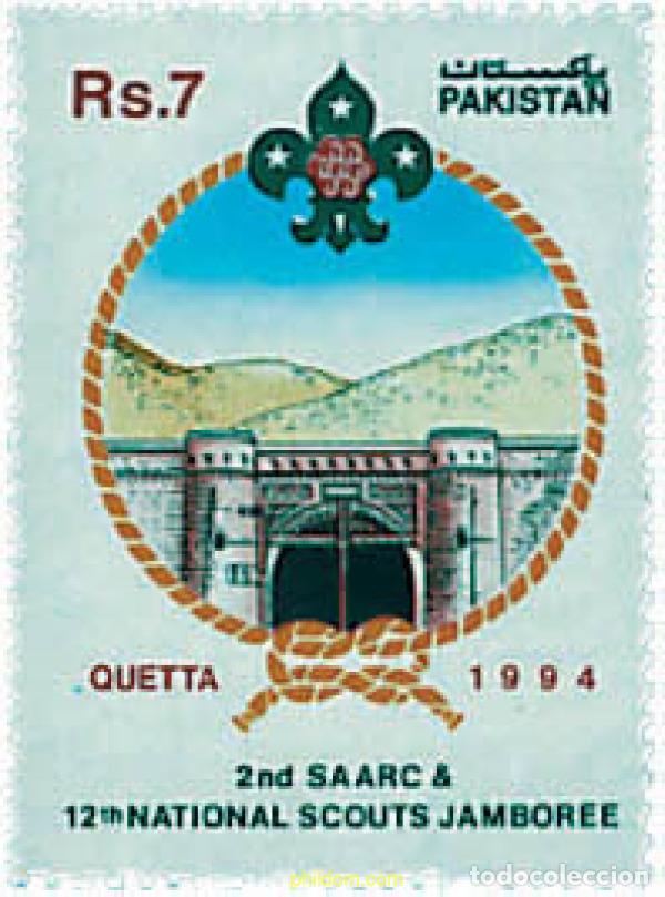 Sellos: 38368 MNH PAKISTAN 1994 12 JAMBOREE NACIONAL EN QUETTA