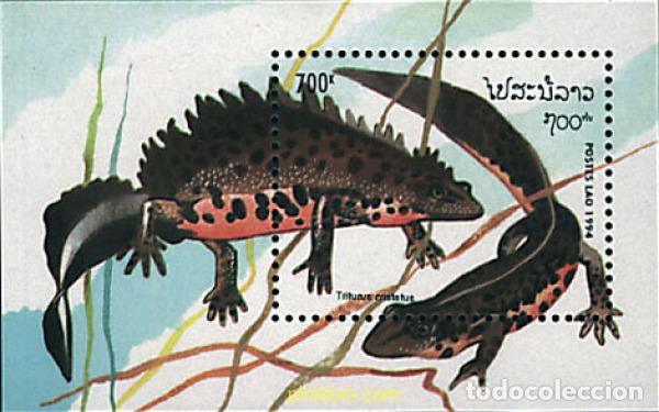 Briefmarken: 43055 MNH LAOS 1994 ANFIBIOS
