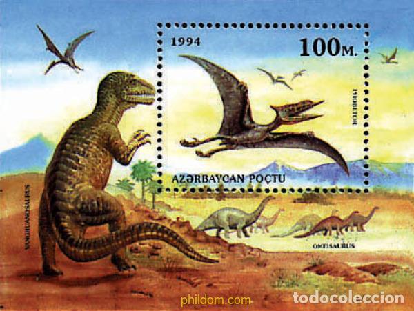 Sellos: 83837 MNH AZERBAIYAN 1994 FAUNA PREHISTORICA