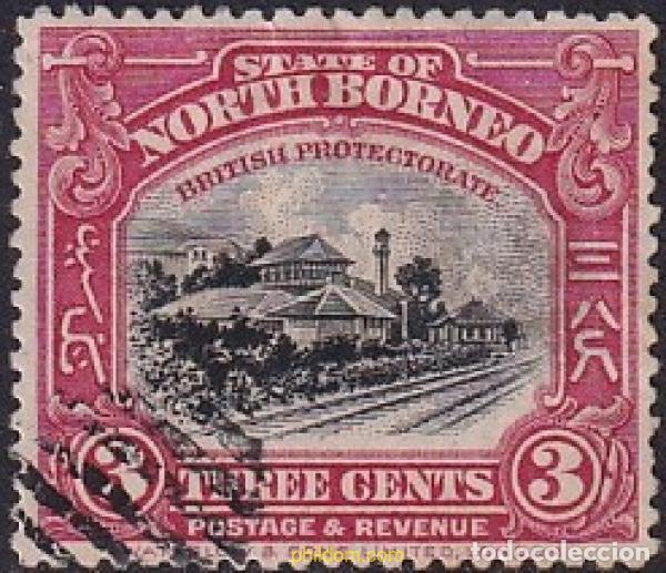 Sellos: 790277 USED BORNEO DEL NORTE 1909 MOTIVOS VARIOS