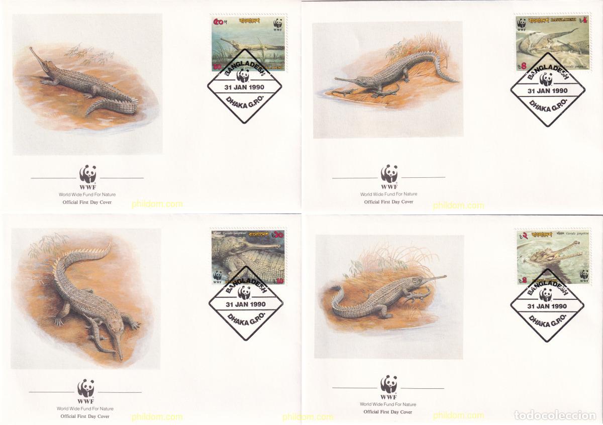 Sellos: 24743 MNH BANGLADESH 1990 GAVIAL