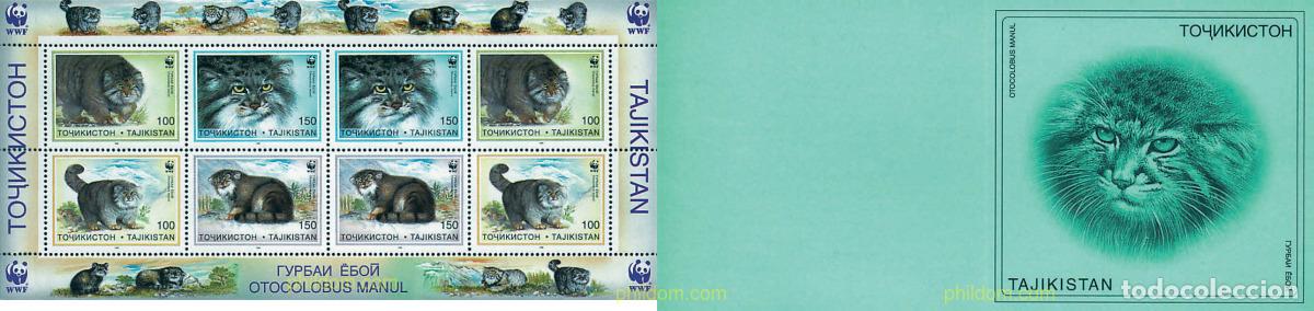 Sellos: 3622 MNH TAYIKISTAN 1996 GATO DE PALLAS