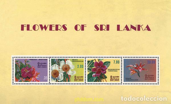 Sellos: 93655 MNH SRI LANKA 1982 FLORES DE SRI LANKA