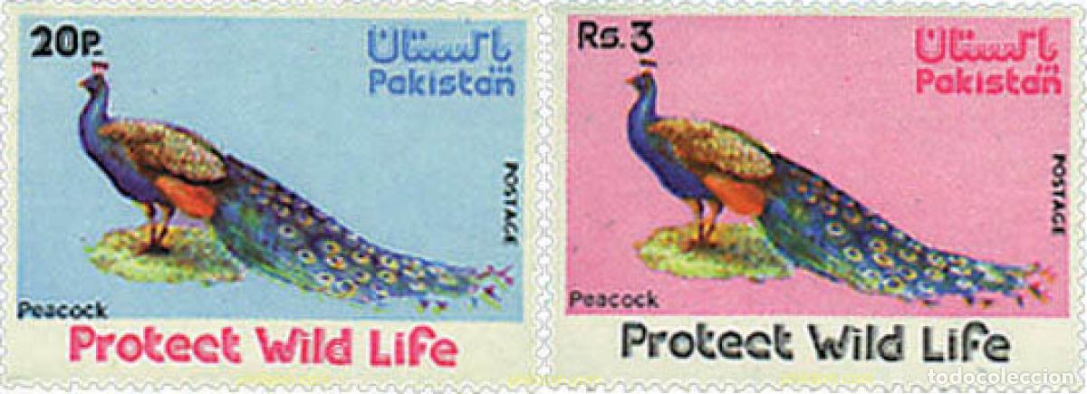 Sellos: 35530 MNH PAKISTAN 1976 PROTECCION DE LA NATURALEZA