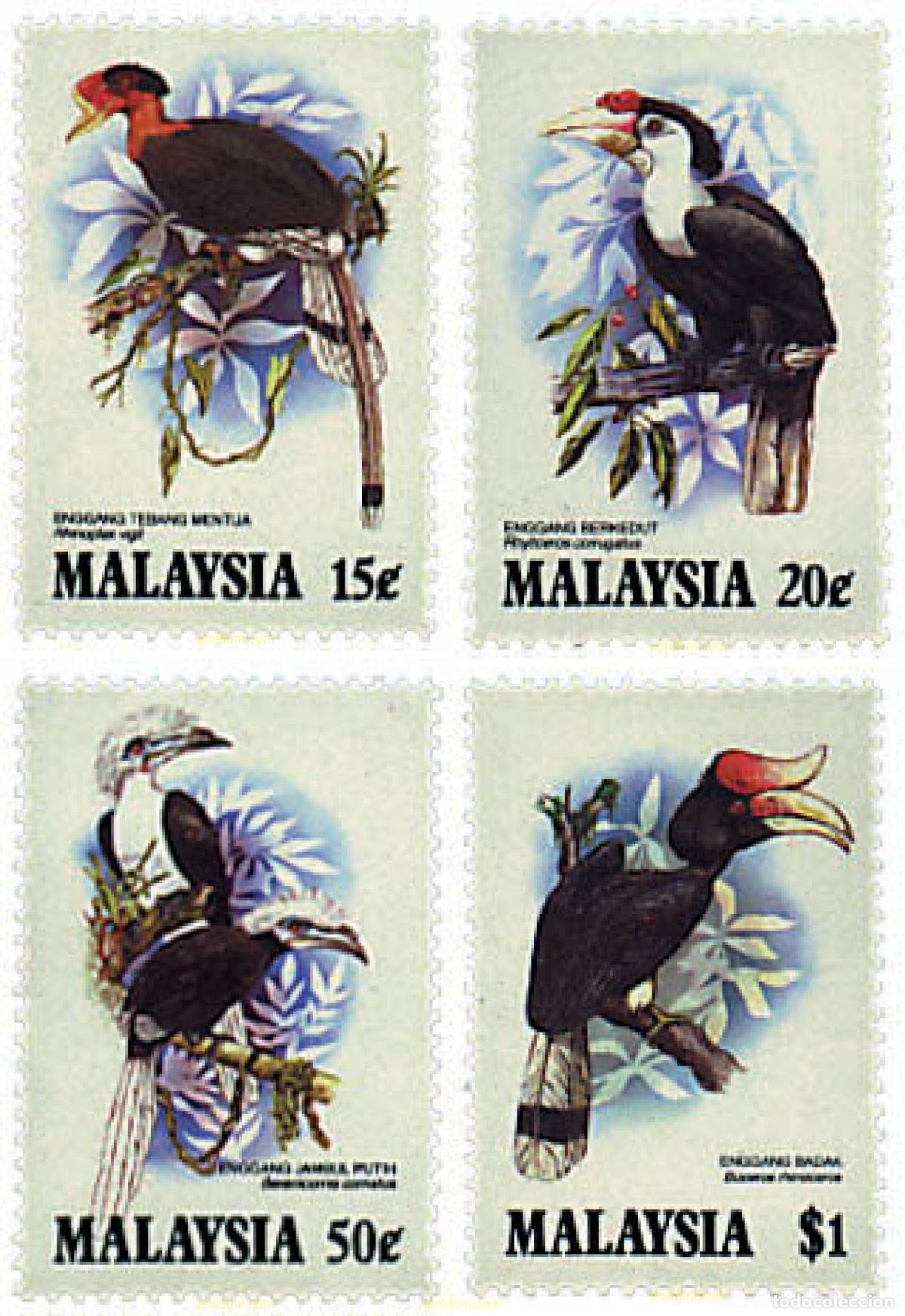 Sellos: 91509 MNH MALASIA 1983 AVES