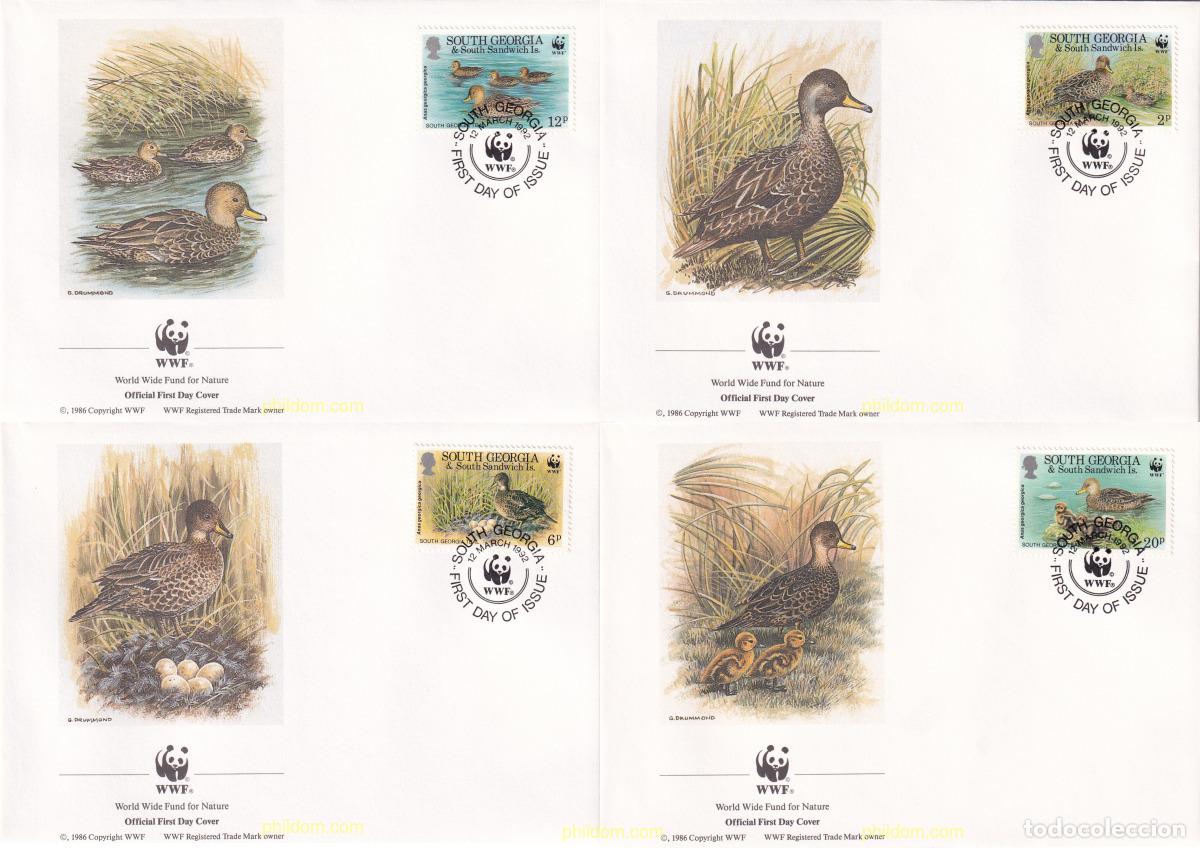 Sellos: 24759 MNH GEORGIA SUR Y SANDWICH SUR 1992 PATO DE GEORGIA DEL SUR