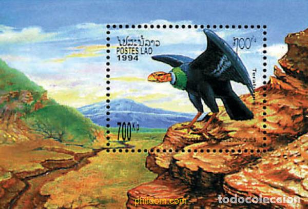 Sellos: 31526 MNH LAOS 1994 AVES PREHISTORICAS
