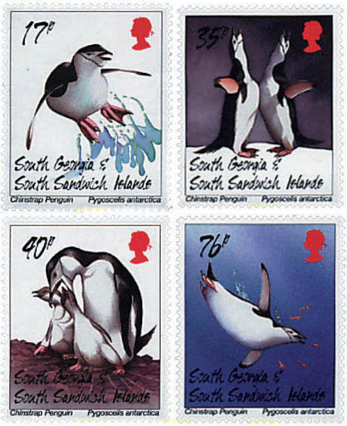 Sellos: 45575 MNH GEORGIA SUR Y SANDWICH SUR 1996 PINGUINOS