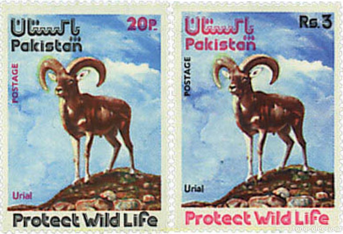 Sellos: 29846 MNH PAKISTAN 1975 PROTECCION DE LA NATURALEZA