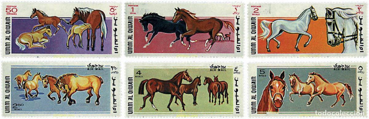 Sellos: 276376 MNH UMM AL QIWAIN 1969 CABALLOS