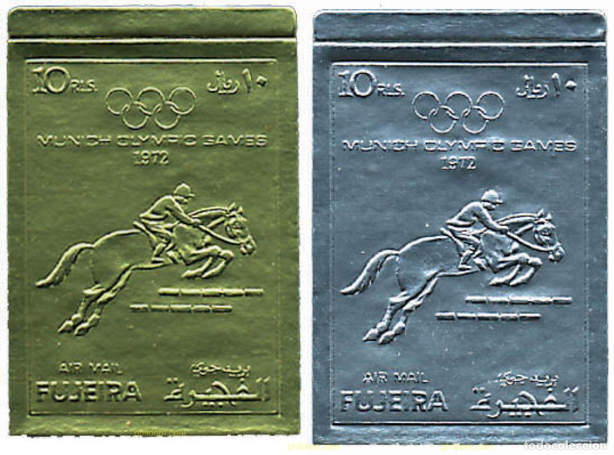 Sellos: 20382 MNH FUJEIRA 1972 20 JUEGOS OLIMPICOS VERANO MUNICH 1972