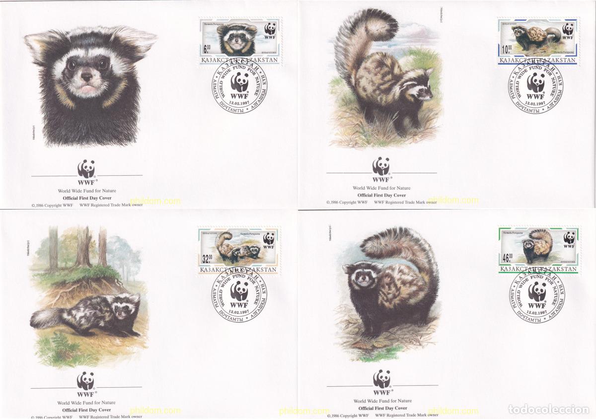 Sellos: 23217 MNH KAZAJSTAN 1997 TURON JASPEADO