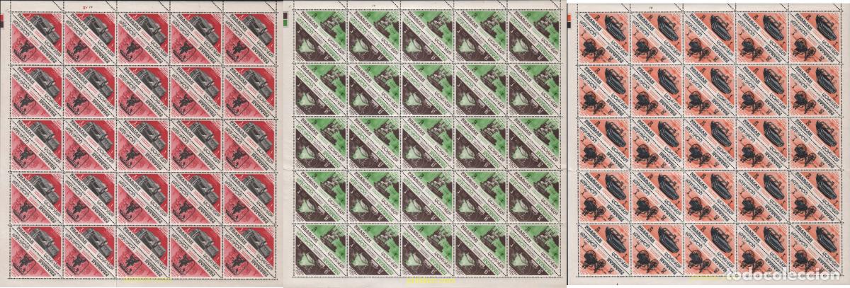 Sellos: 666499 MNH SHARJAH 1965 CIENCIAS, TRANSPORTES Y TELECOMUNICACIONES