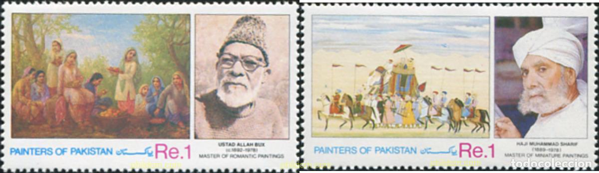 Sellos: 29863 MNH PAKISTAN 1991 PINTURAS DE PAKISTAN