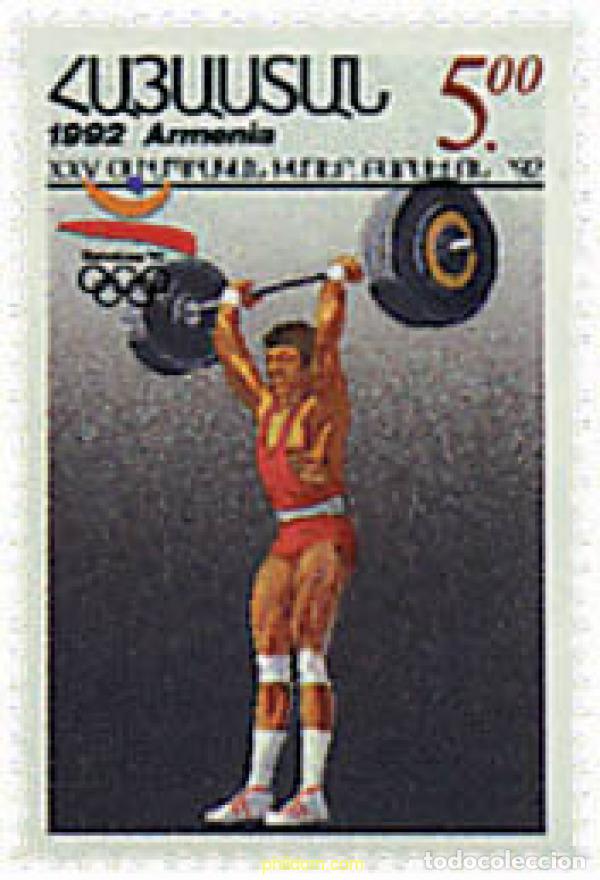 Sellos: 243029 MNH ARMENIA 1992 25 JUEGOS OLIMPICOS VERANO BARCELONA 1992