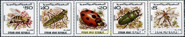 Sellos: 362743 MNH SIRIA 1982 INSECTOS
