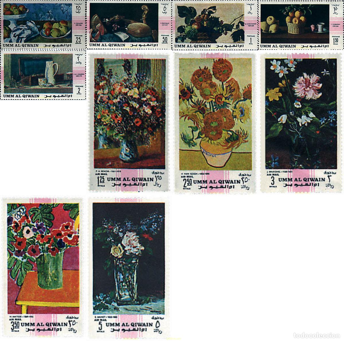 Francobolli: 95140 MNH UMM AL QIWAIN 1968 PINTURAS