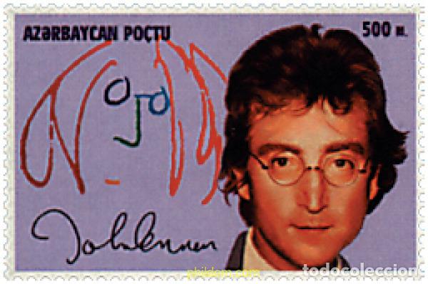 Sellos: 83862 MNH AZERBAIYAN 1995 15 ANIVERSARIO DE LA MUERTE DE JOHN LENNON