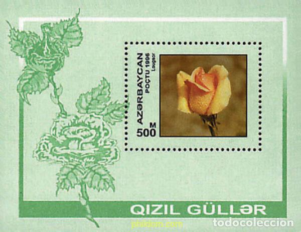Sellos: 83877 MNH AZERBAIYAN 1996 ROSAS