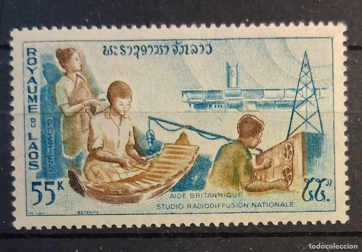 Sellos: LAOS, 1965, CAT.YT. 111.